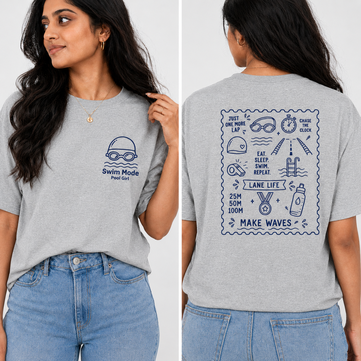 Lane Life: Cotton Swimming T-Shirt