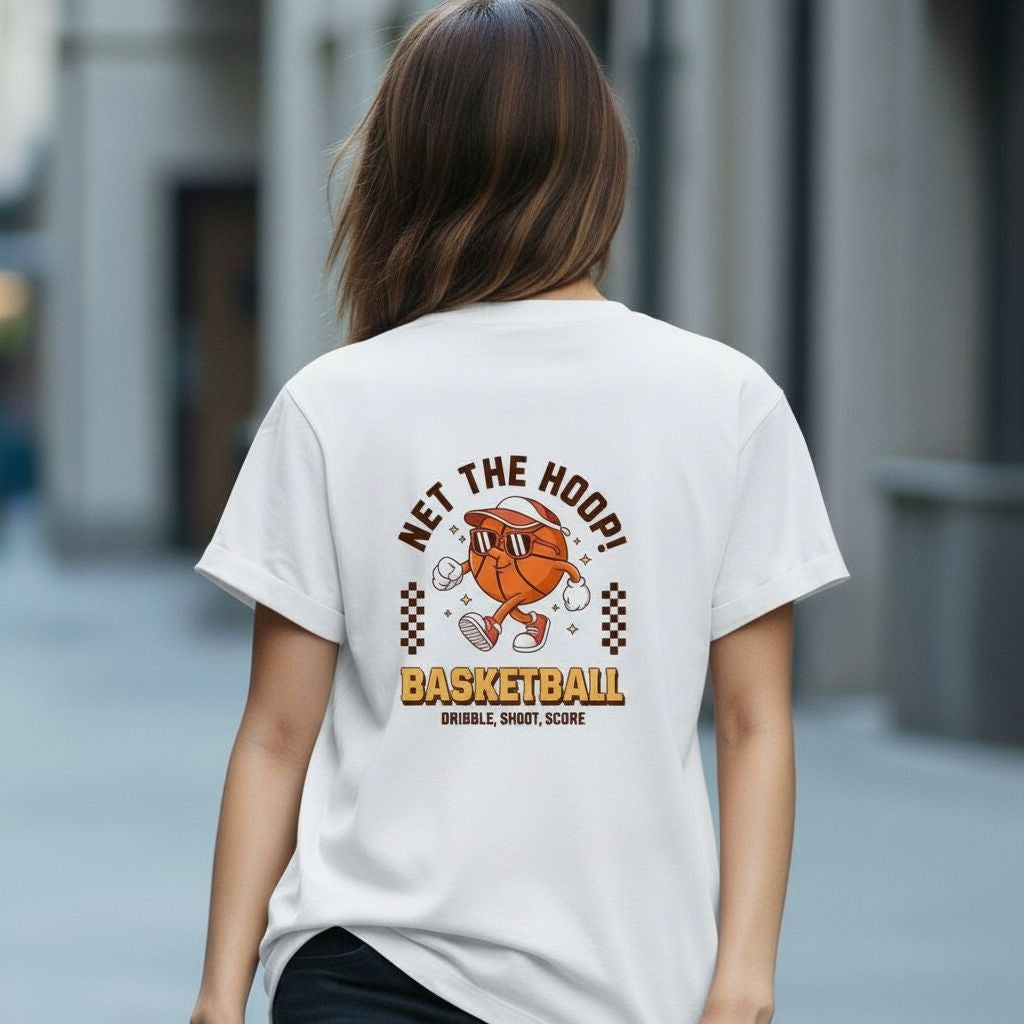 Net the Hoop Unisex Basketball Cotton T-shirt