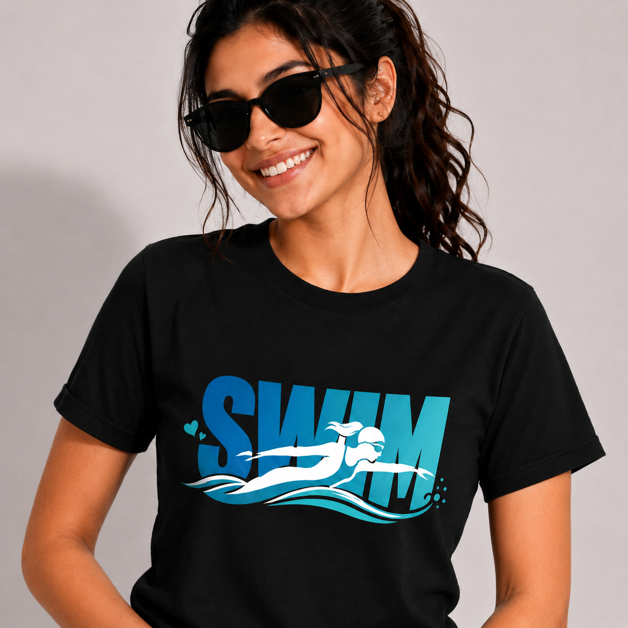 Flow Swim: Cotton Swimming T-Shirt