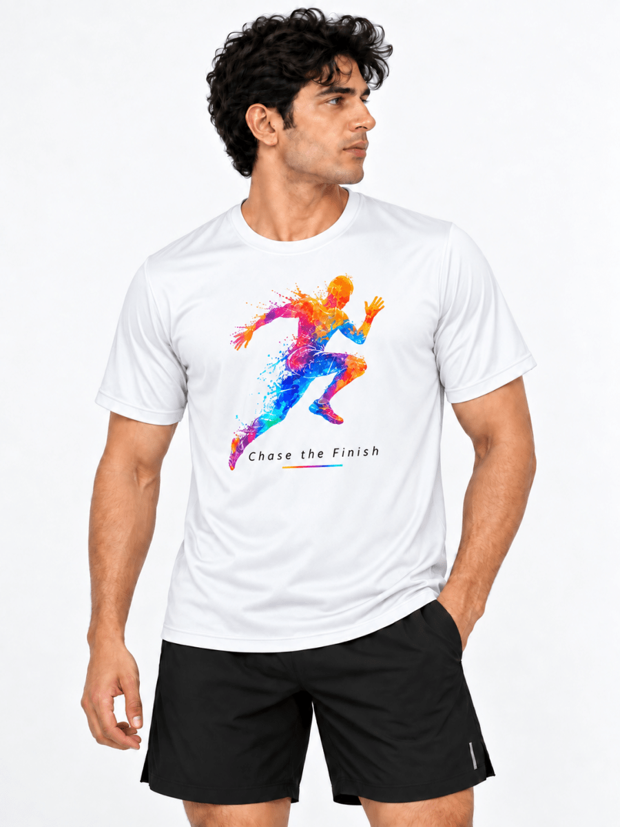 Chase The Finish: Dry-fit Running T-Shirt | Dry-fit | Arteeq