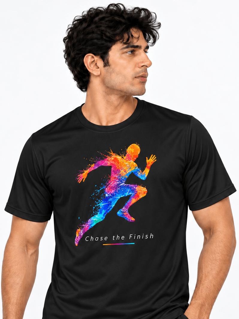 Chase The Finish: Dry-fit Running T-Shirt | Dry-fit | Arteeq