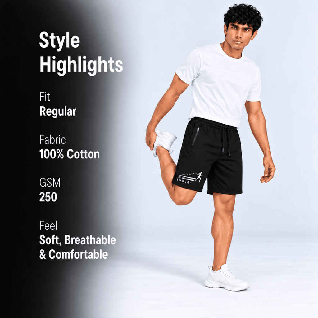 Endure: Cotton Shorts | Cotton | Arteeq