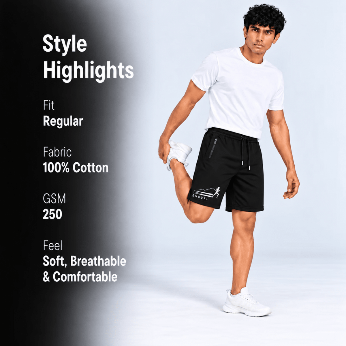 Endure: Cotton Shorts | Cotton | Arteeq