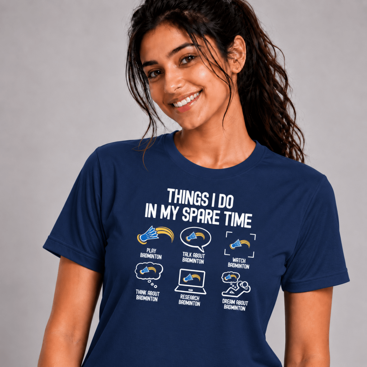Spare Time: Dry-fit Badminton T-Shirt | Dry-fit | Arteeq
