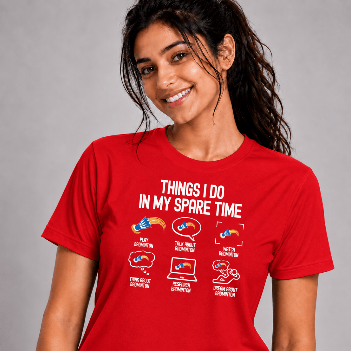 Spare Time: Dry-fit Badminton T-Shirt | Dry-fit | Arteeq