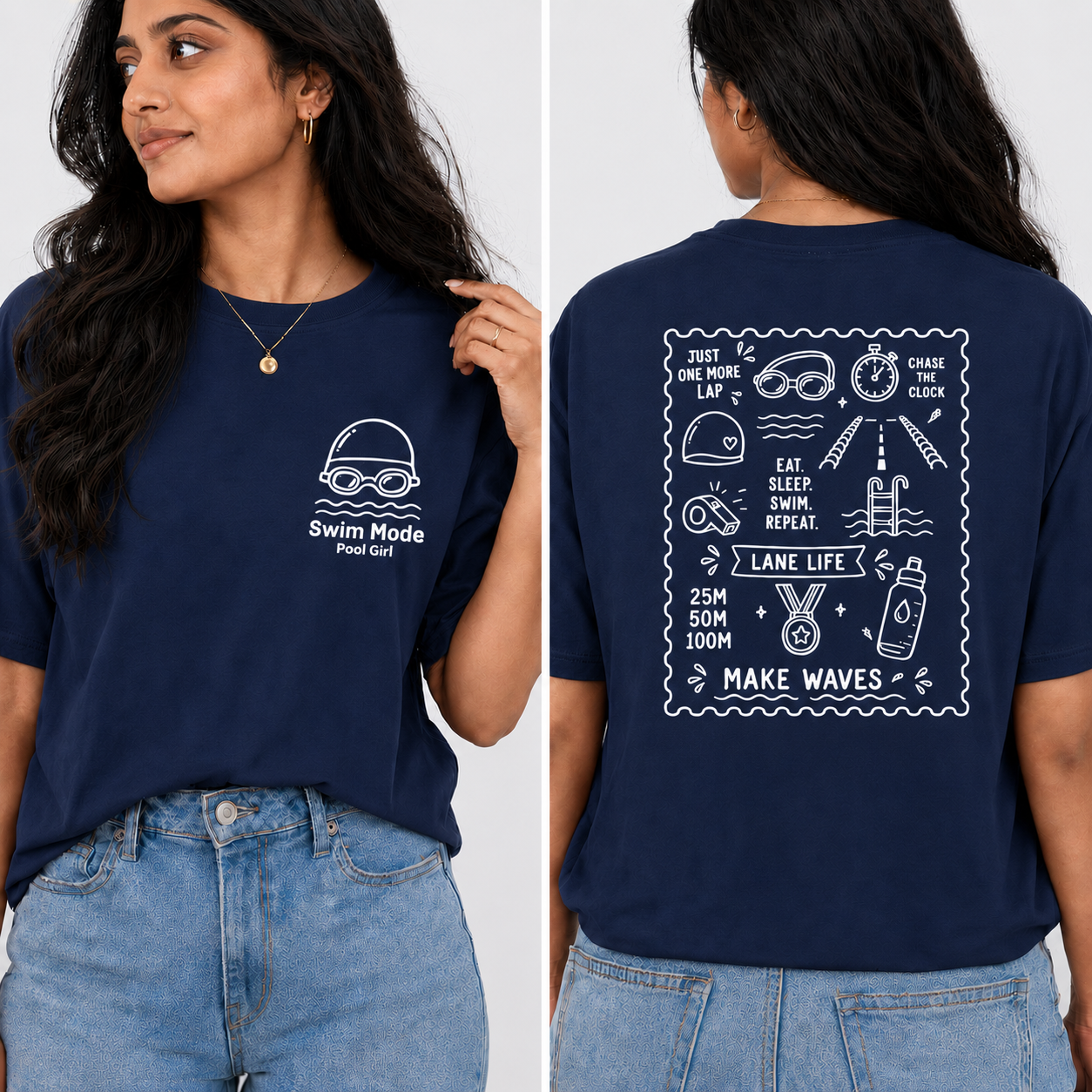 Lane Life: Cotton Swimming T-Shirt