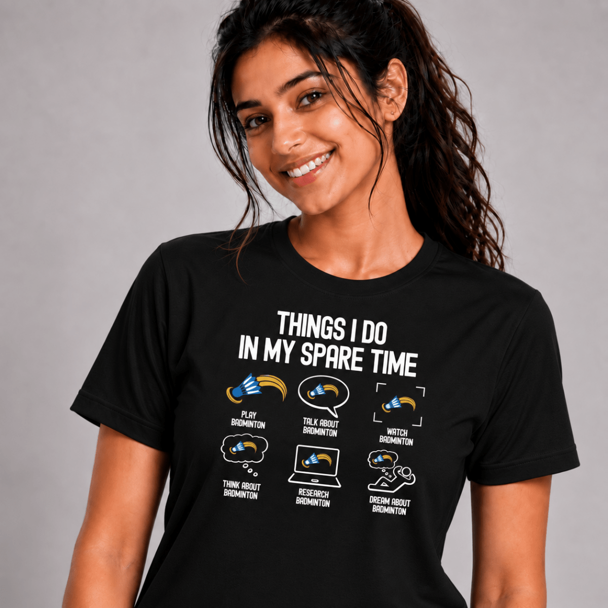 Spare Time: Dry-fit Badminton T-Shirt | Dry-fit | Arteeq