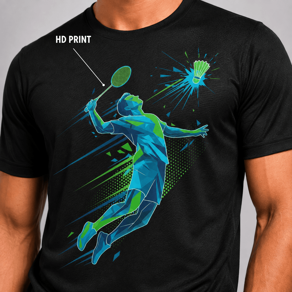 Aero Smash: Dry-fit Badminton T-Shirt | Dry-fit | Arteeq