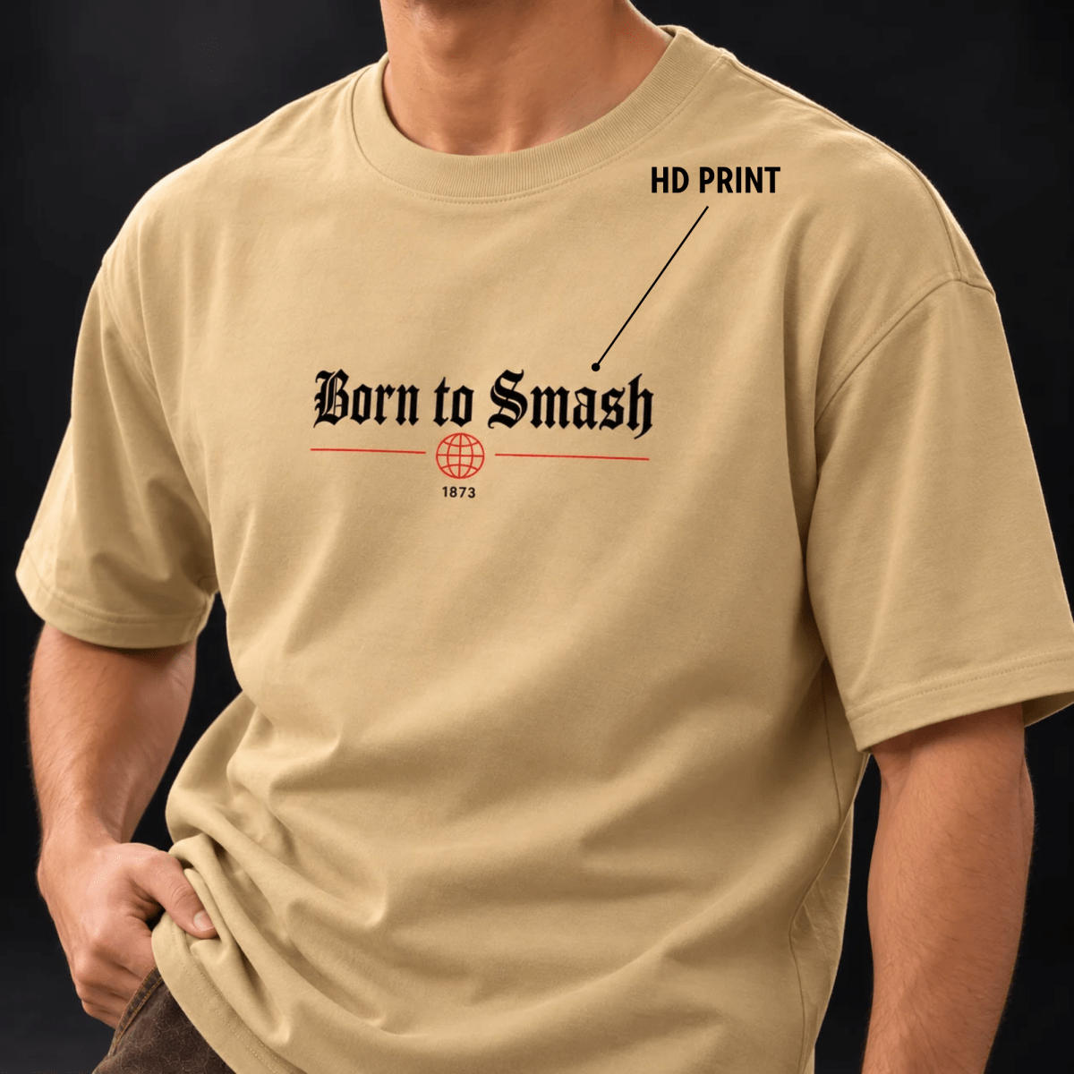 Pain to Power: Oversized Badminton T-Shirt | Oversized | Arteeq