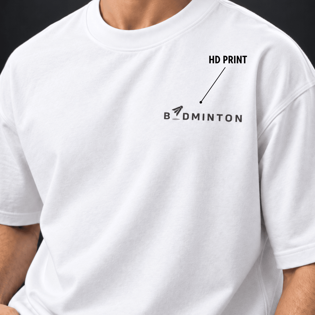 Precision Play: Oversized Badminton T-Shirt | Oversized | Arteeq