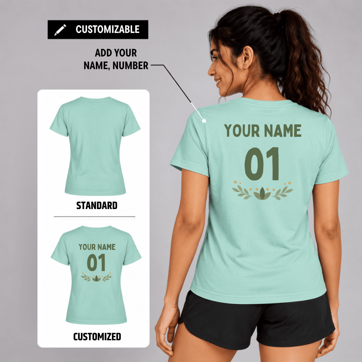 Inner Glow: Cotton Yoga T-Shirt | Cotton | Arteeq