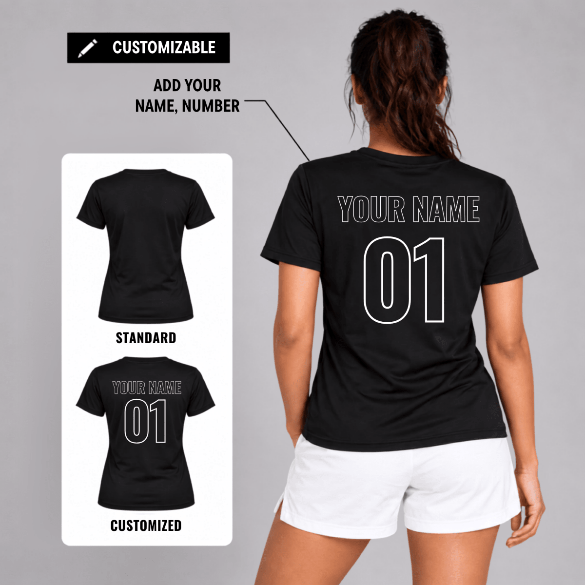 Smash Mode: Dry-fit Badminton T-Shirt | Dry-fit | Arteeq