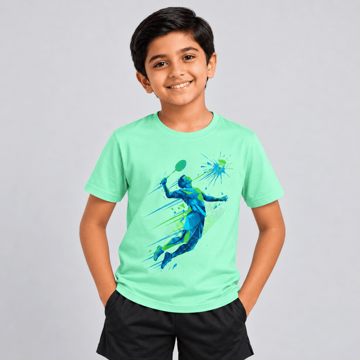 Aero Smash: Cotton Badminton T-Shirt | Cotton | Arteeq