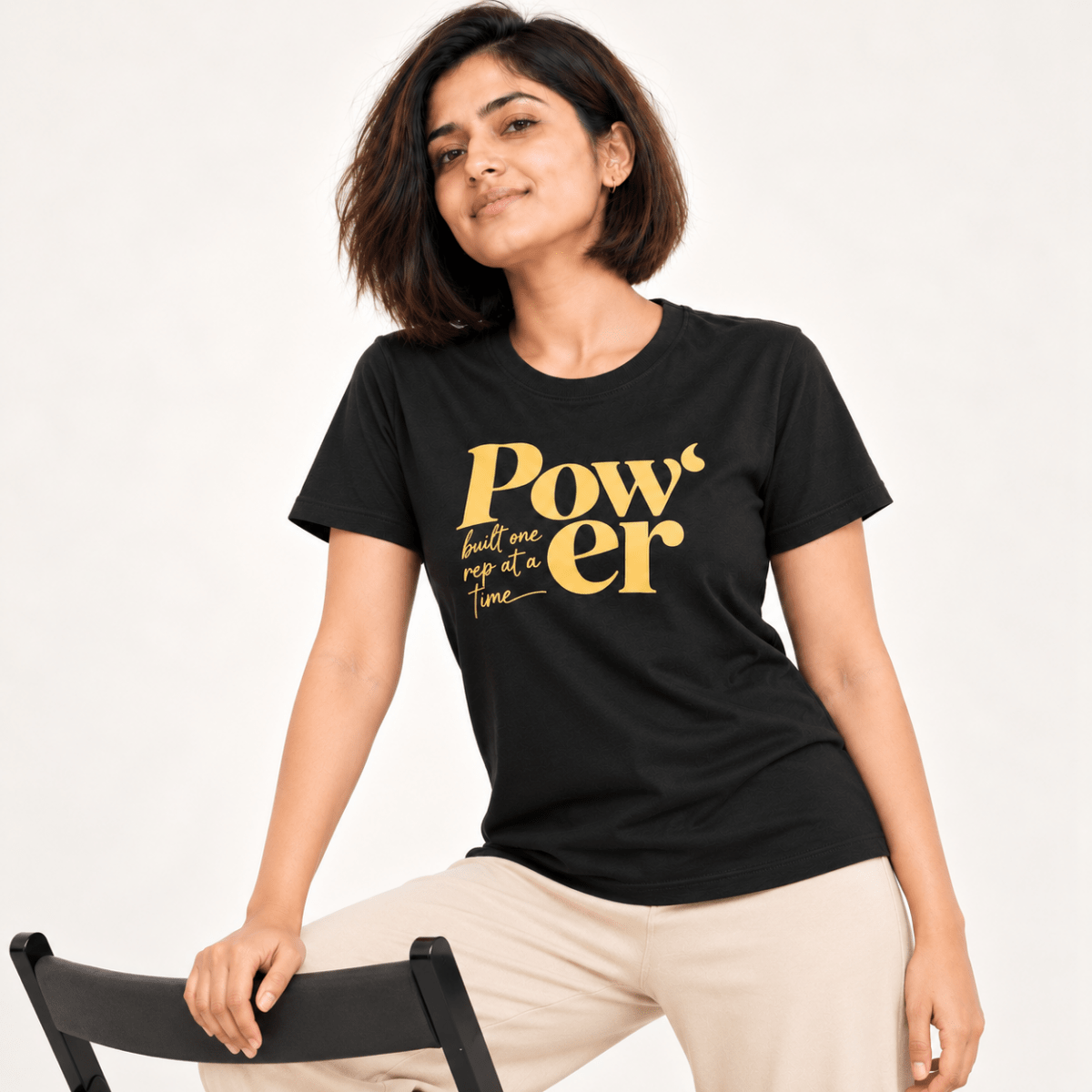 PowHer: Cotton Gym T-Shirt | Cotton | Arteeq