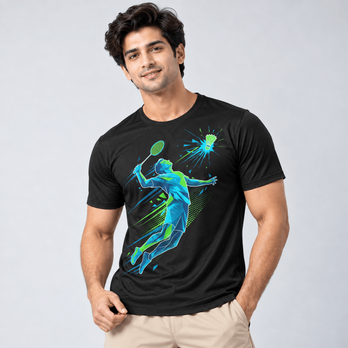 Aero Smash: Dry-fit Badminton T-Shirt | Dry-fit | Arteeq