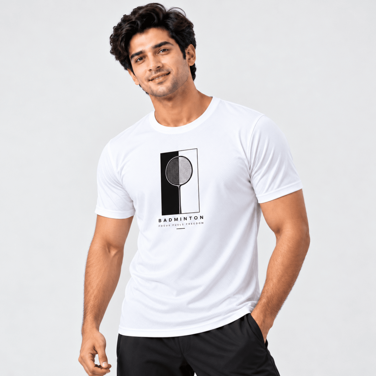 Court Focus: Dry-Fit Badminton T-Shirt | Dry-fit | Arteeq