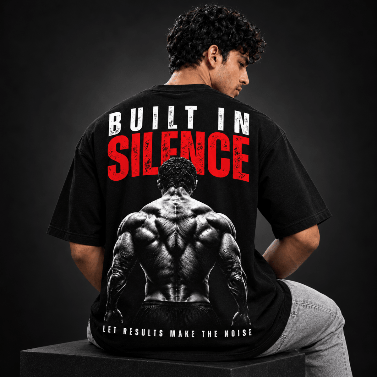 Built in Silence: Oversized Gym T-Shirt | Oversized | Arteeq