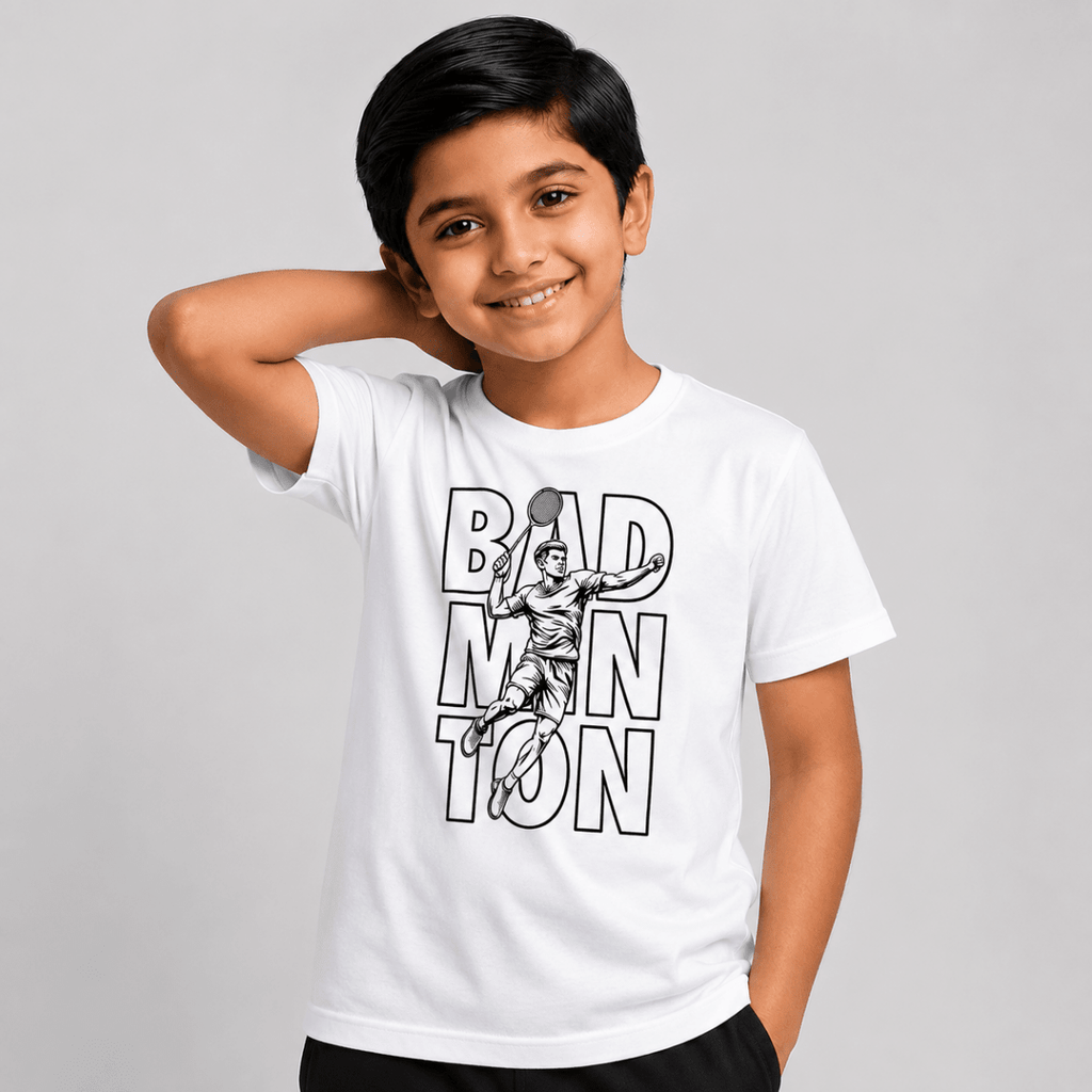 Smash Mode: Cotton Badminton T-Shirt | Cotton | Arteeq