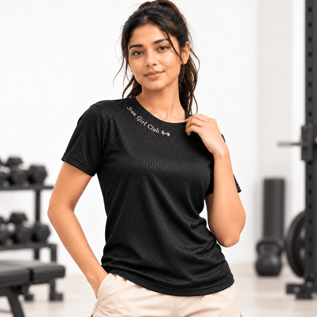 Iron Girl: Dry-fit Gym T-Shirt | Dry-fit | Arteeq