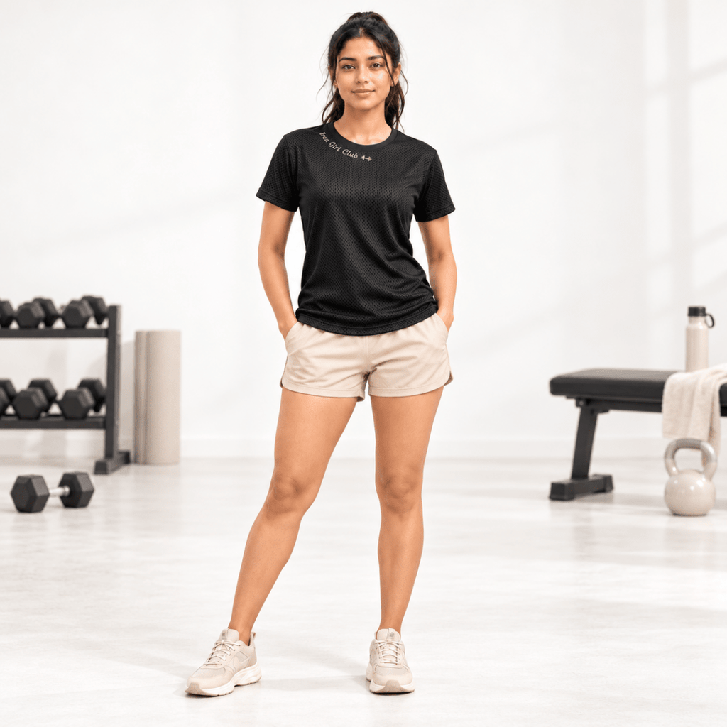 Iron Girl: Dry-fit Gym T-Shirt | Dry-fit | Arteeq