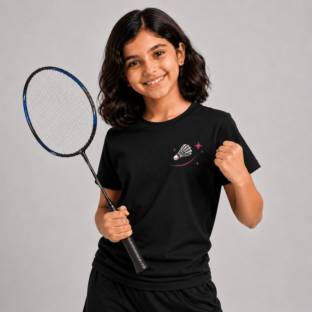Court Crush: Cotton Badminton T-Shirt