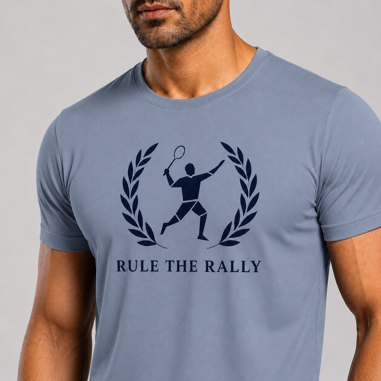 Rule the Rally: Dry-fit Badminton T-Shirt