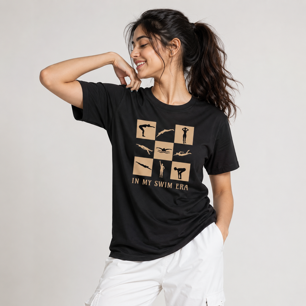 Swim Era: Cotton Swimming T-Shirt