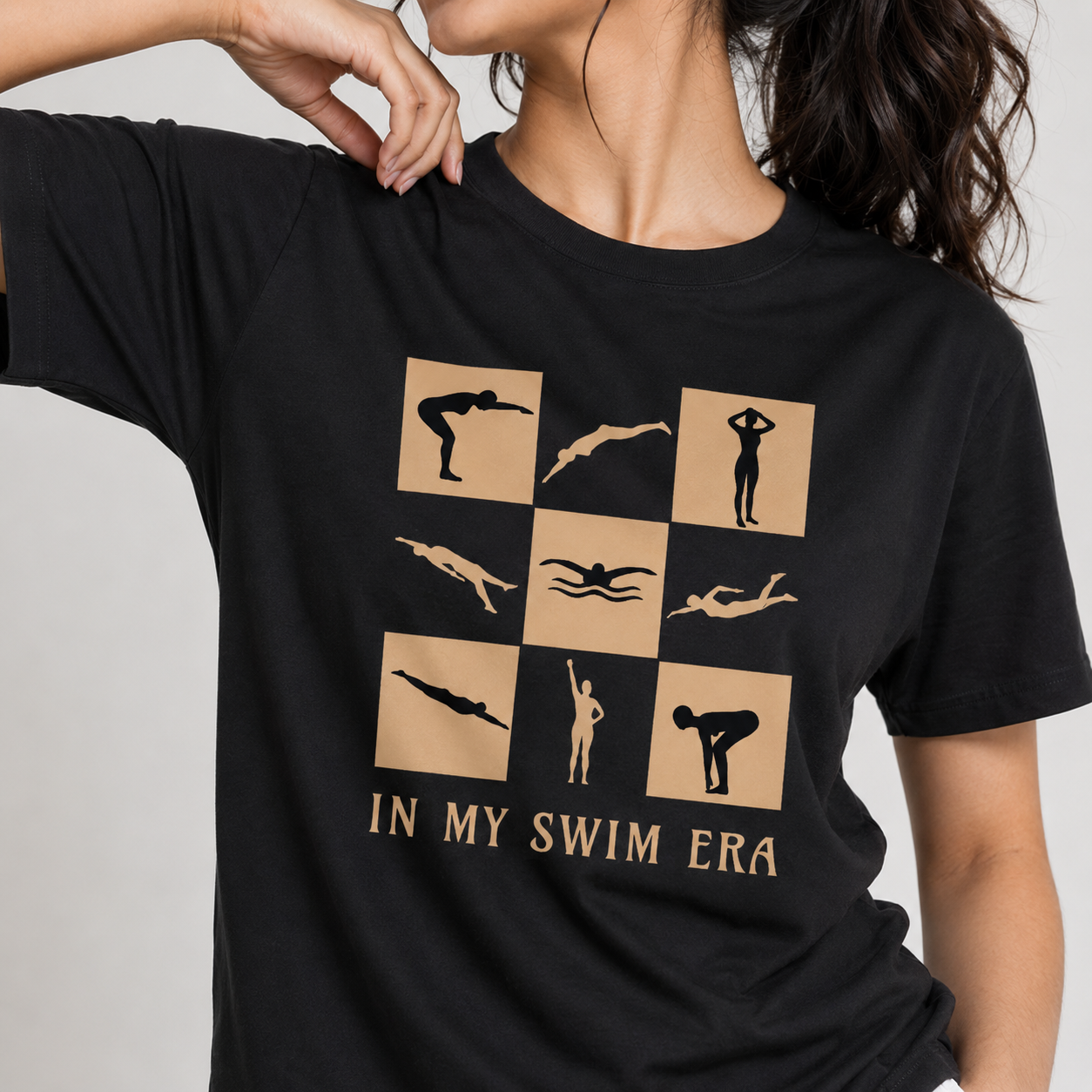 Swim Era: Cotton Swimming T-Shirt