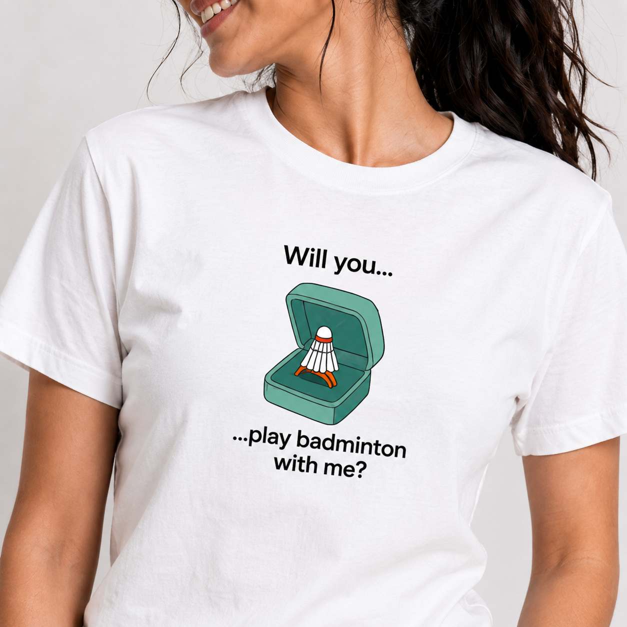 Court Proposal: Cotton Badminton T-Shirt