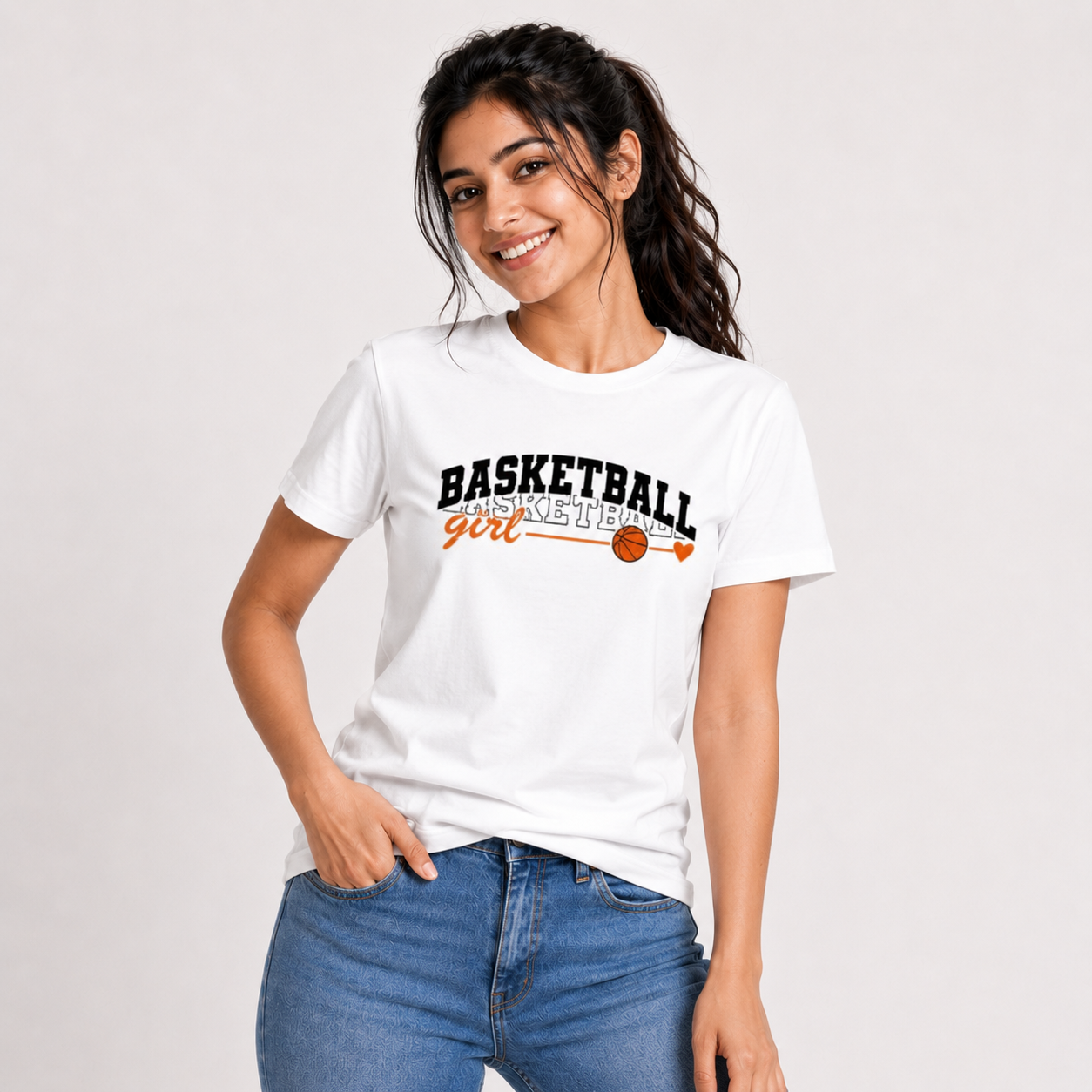 Christopher 10: Cotton Basketball T-Shirt
