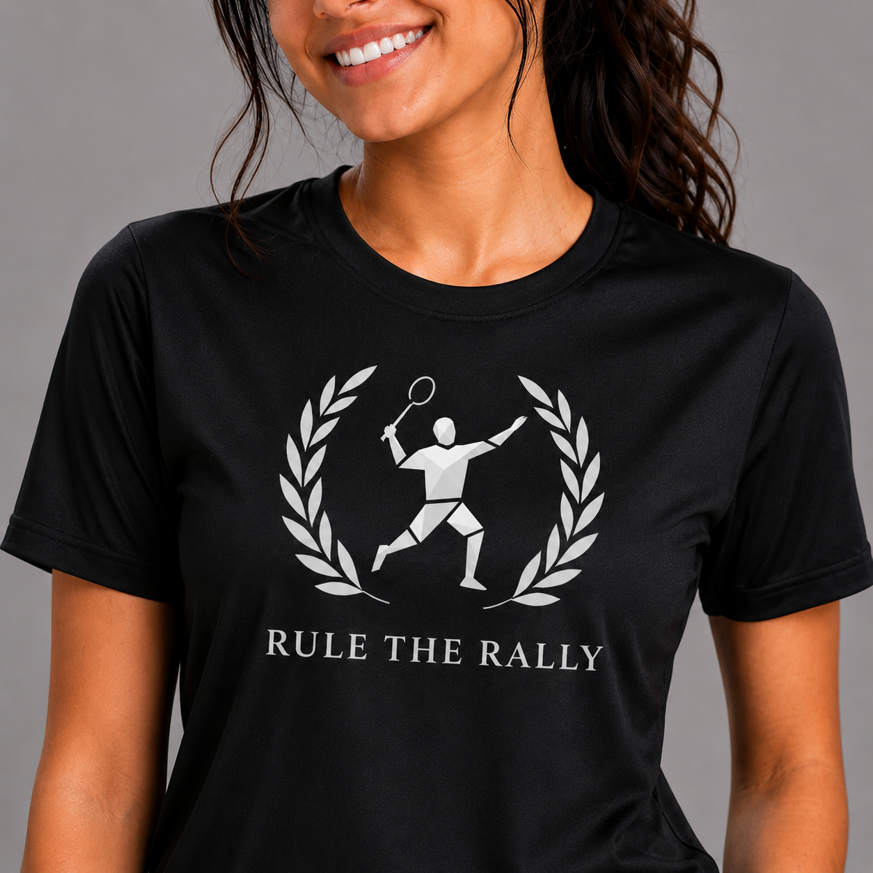 Rule the Rally: Dry-fit Badminton T-Shirt