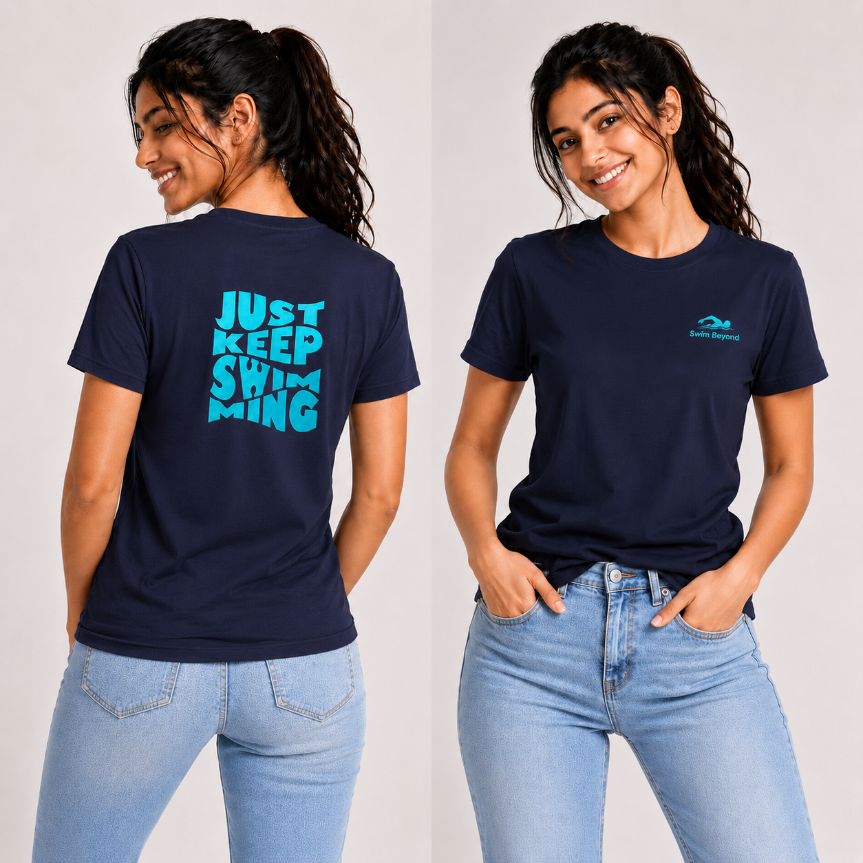 Swim Beyond: Cotton Swimming T-Shirt