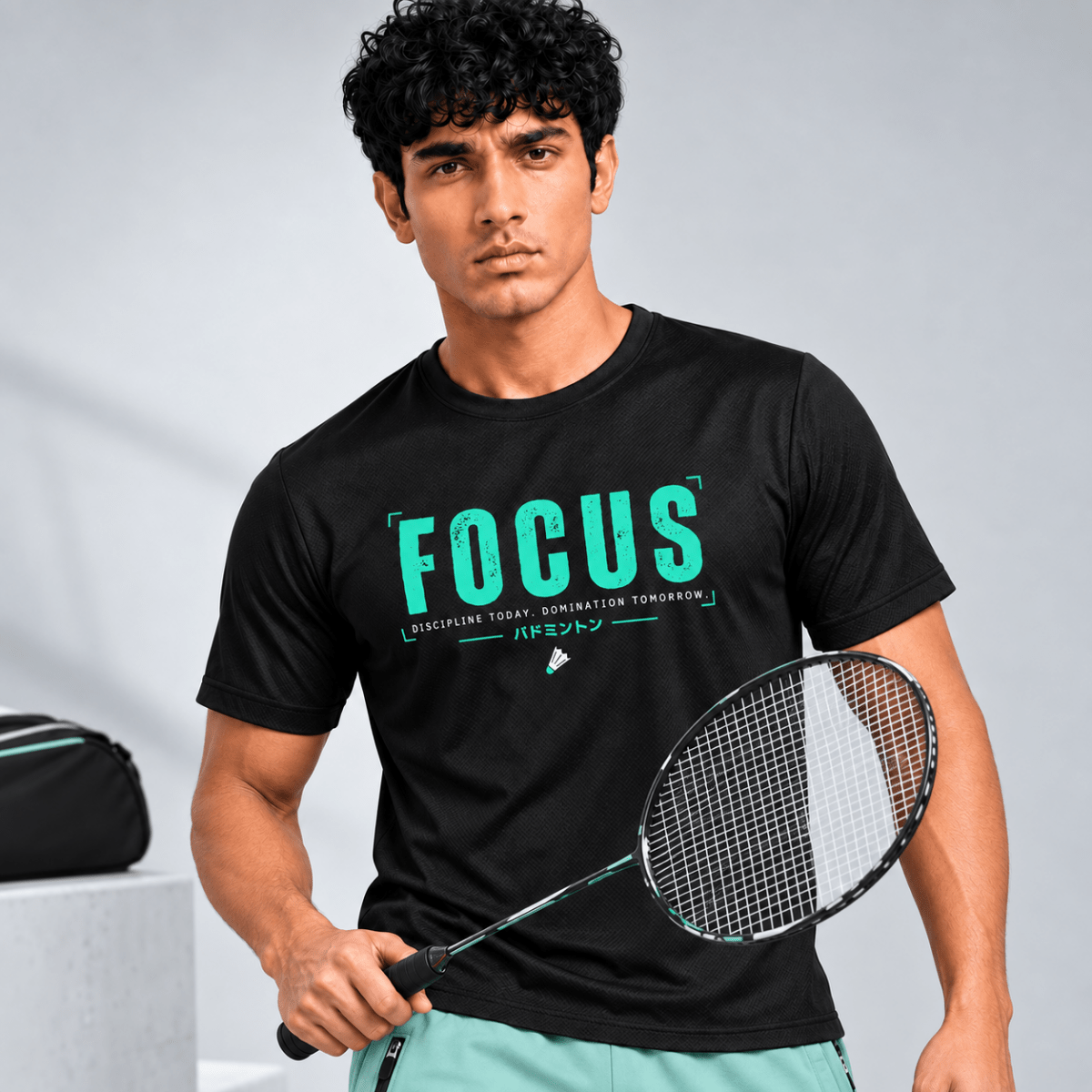 Focus Dominate: Dry-fit Badminton T-Shirt | Dry-fit | Arteeq
