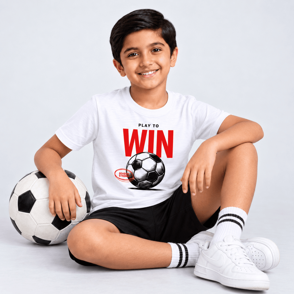 Winning Goal: Cotton Football T-Shirt | Cotton | Arteeq