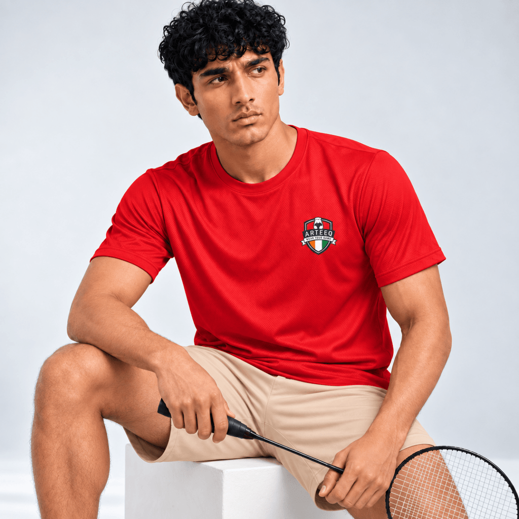Rally Ruler: Dry-Fit Badminton T-Shirt | Dry-fit | Arteeq