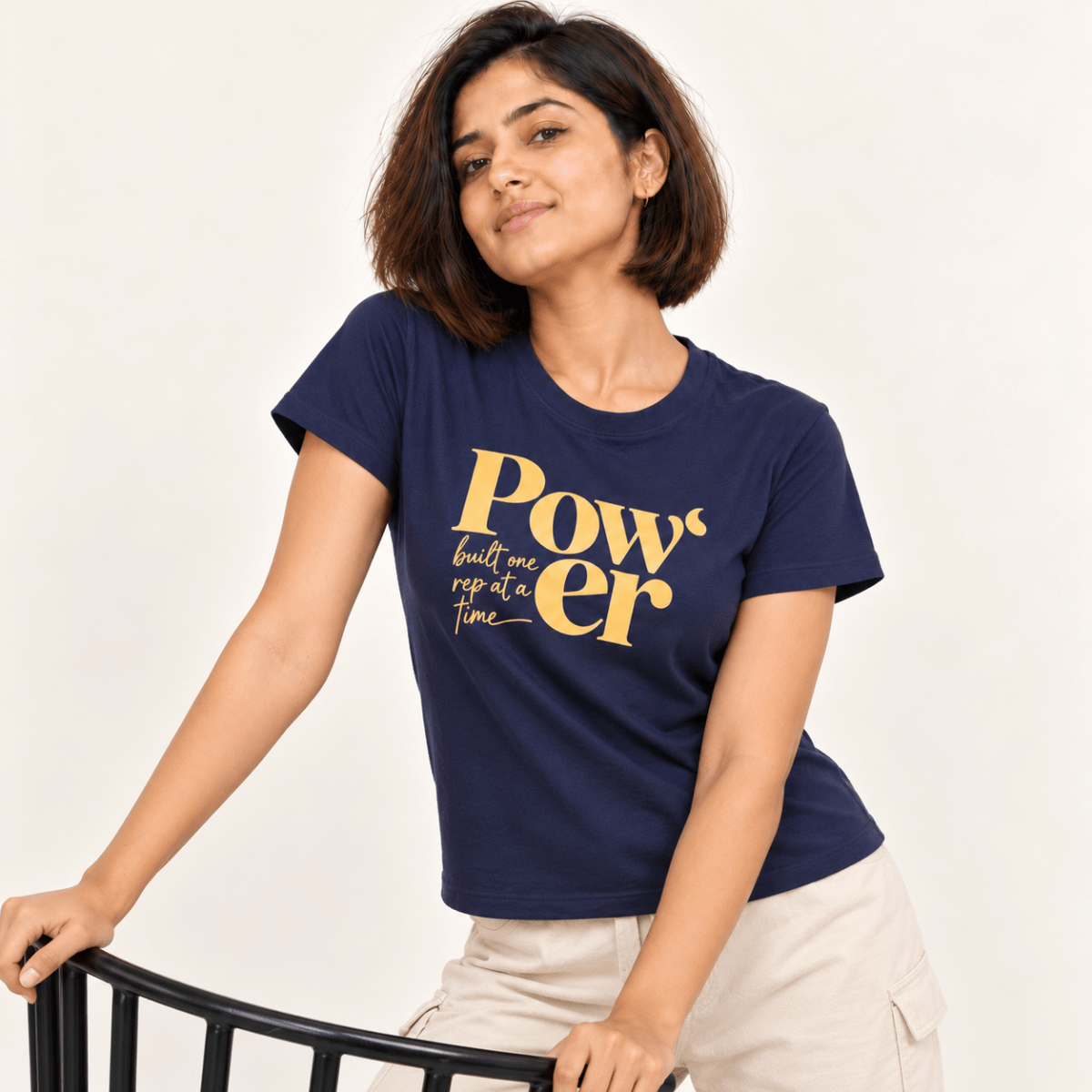 PowHer: Cotton Gym T-Shirt | Cotton | Arteeq