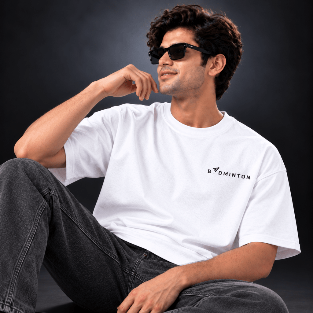 Precision Play: Oversized Badminton T-Shirt | Oversized | Arteeq