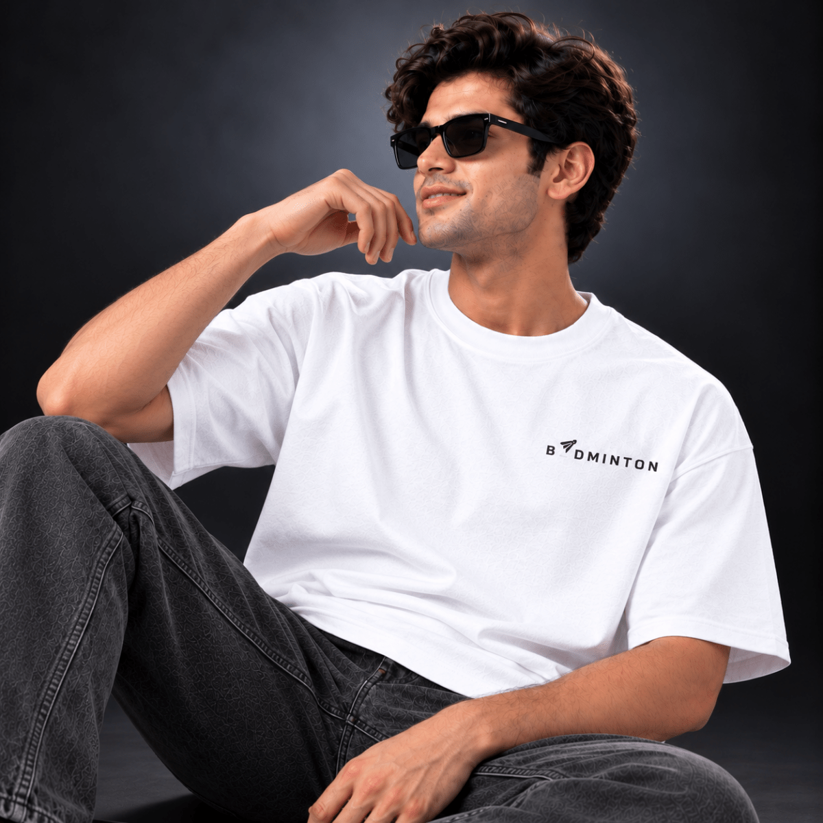 Precision Play: Oversized Badminton T-Shirt | Oversized | Arteeq