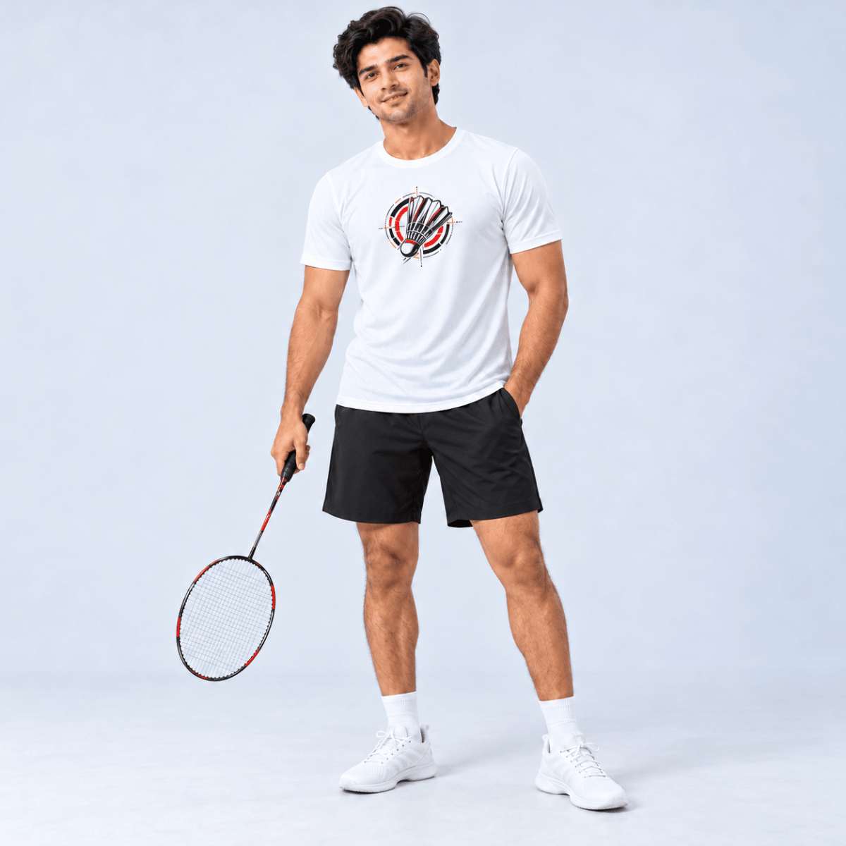 Target Smash: Dry-Fit Badminton T-Shirt | Dry-fit | Arteeq