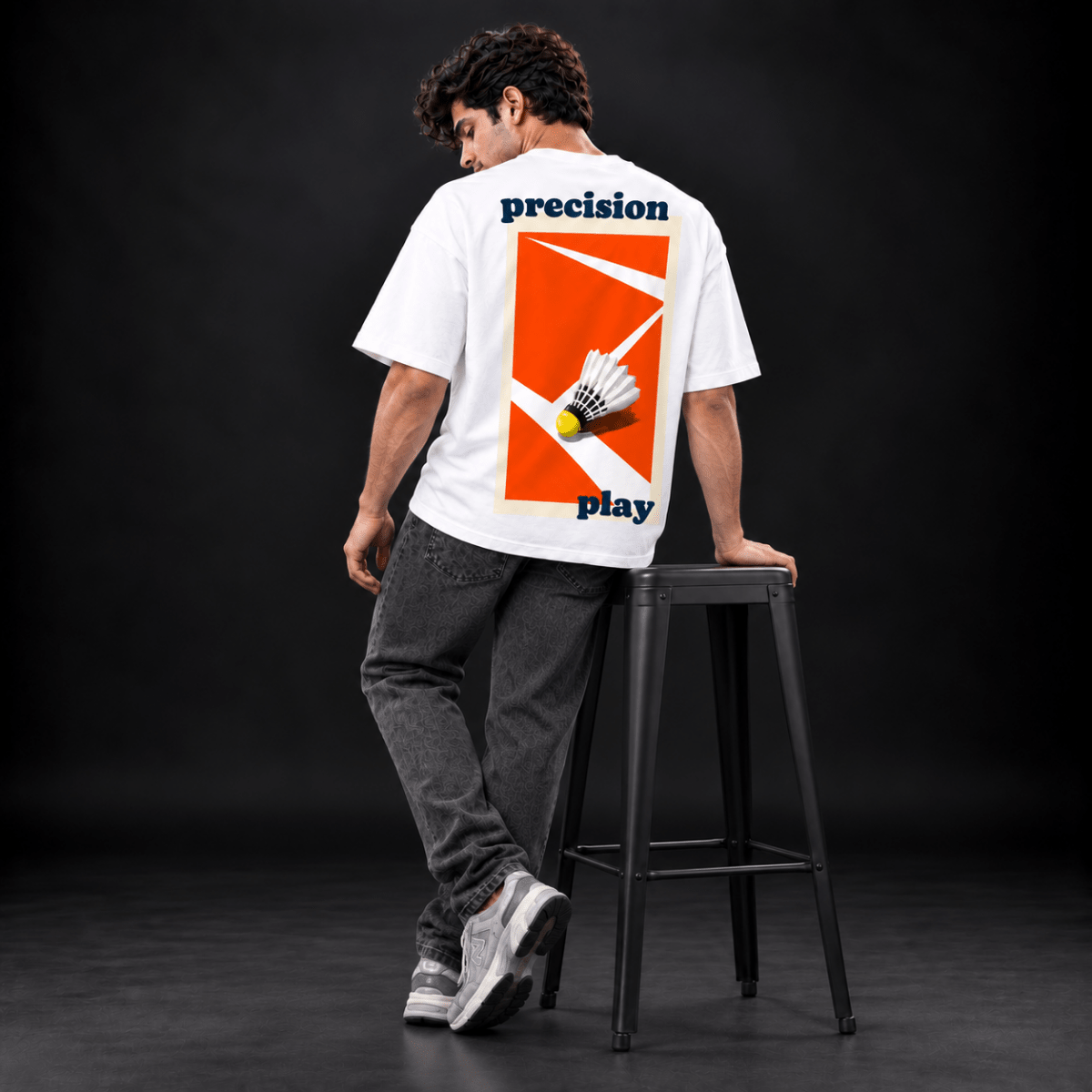Precision Play: Oversized Badminton T-Shirt | Oversized | Arteeq