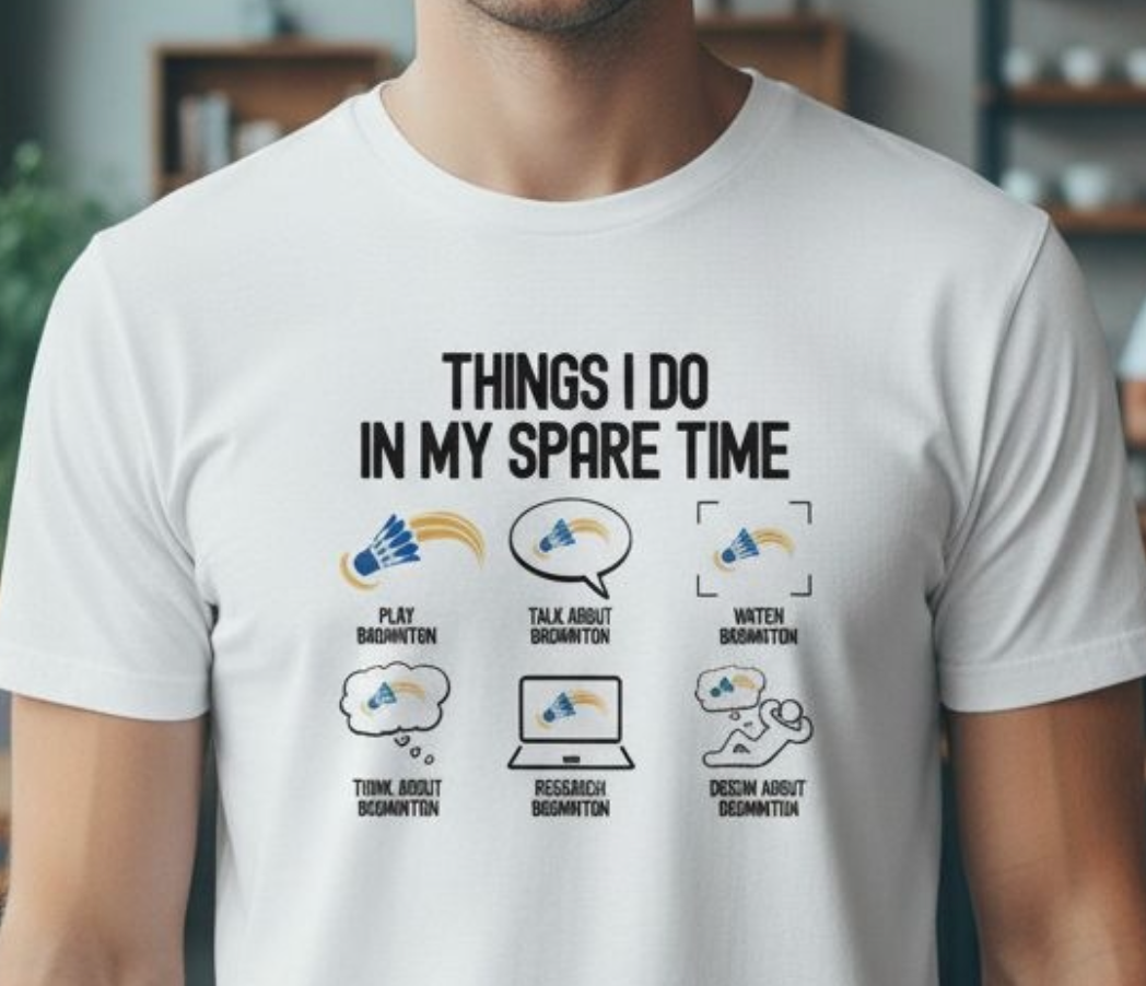 Spare Time Badminton Unisex Dryfit T-Shirt