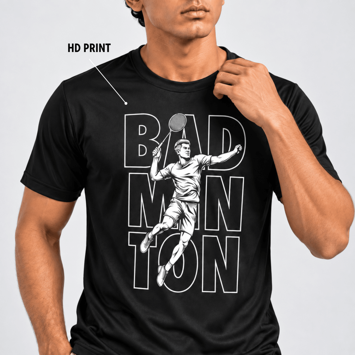 Smash Mode: Dry-fit Badminton T-Shirt | Dry-fit | Arteeq
