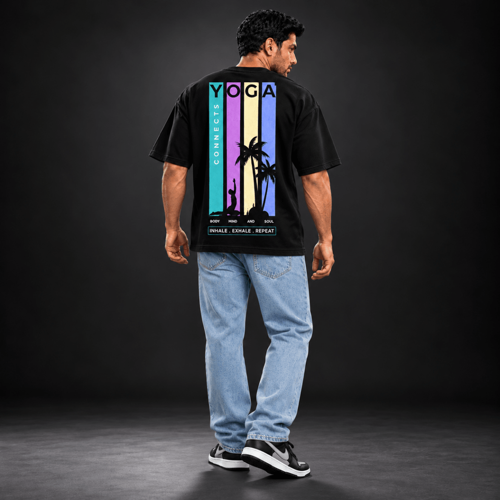 Inhale Exhale: Oversized Yoga T-Shirt | Oversized | Arteeq
