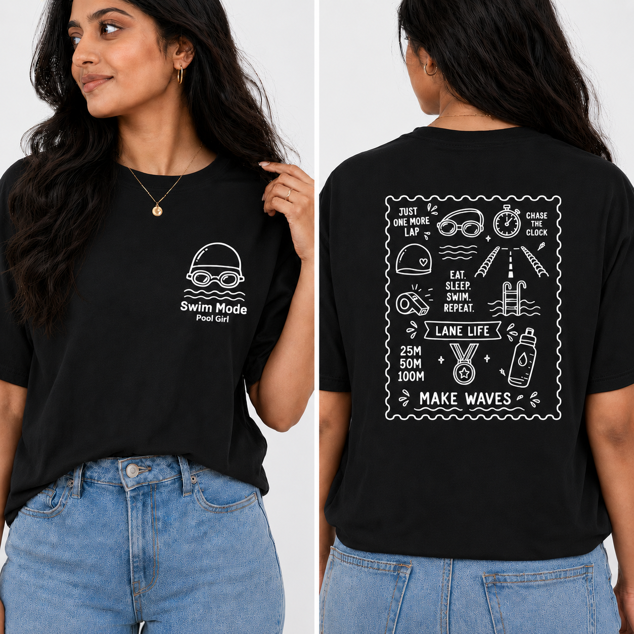 Lane Life: Cotton Swimming T-Shirt