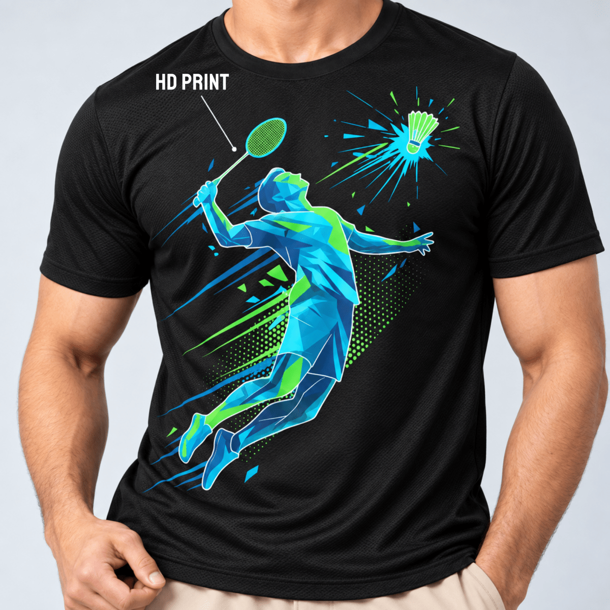 Aero Smash: Dry-fit Badminton T-Shirt | Dry-fit | Arteeq