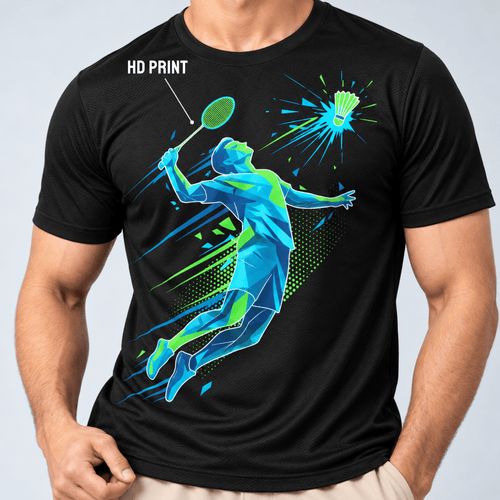 Aero Smash: Dry-fit Badminton T-Shirt | Dry-fit | Arteeq