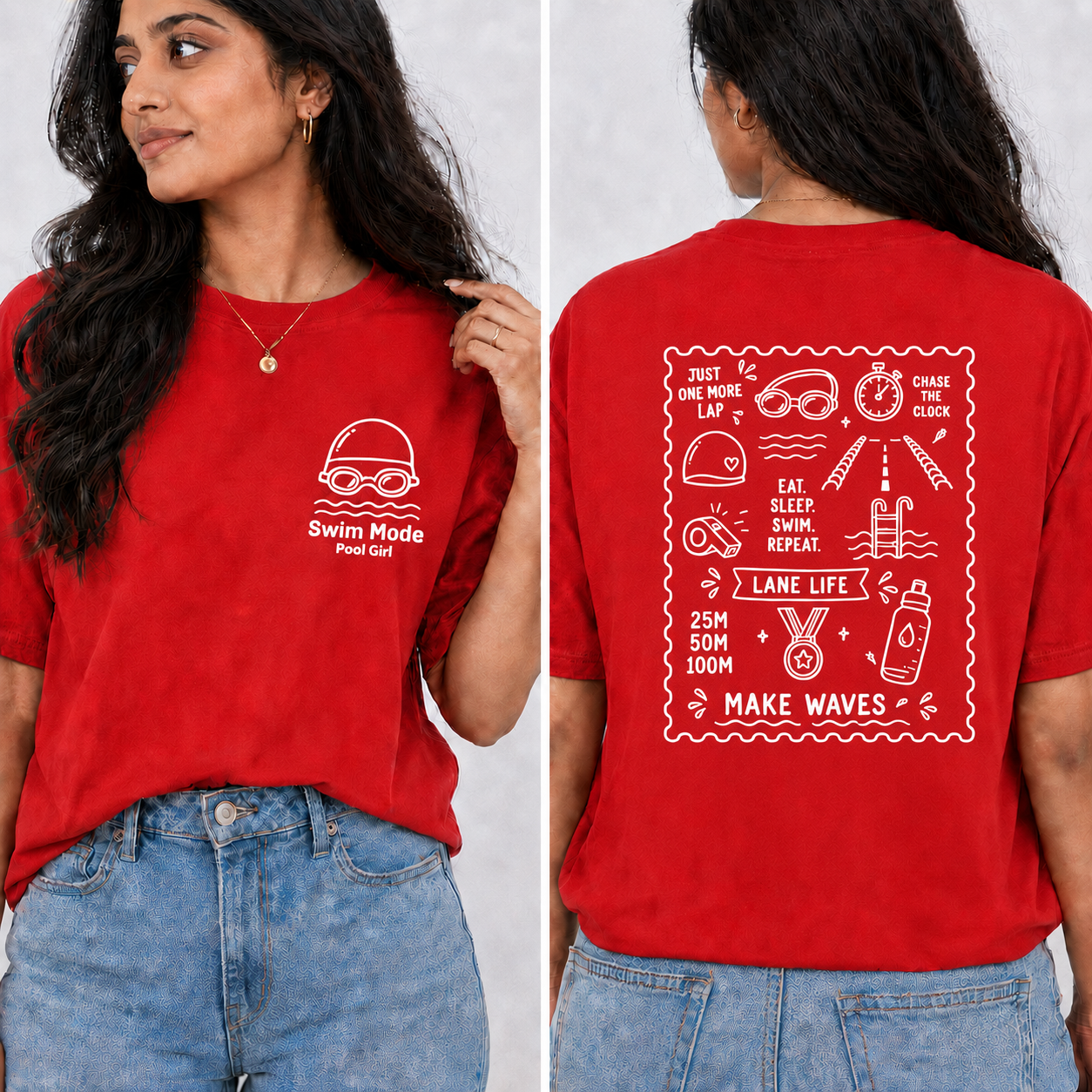 Lane Life: Cotton Swimming T-Shirt