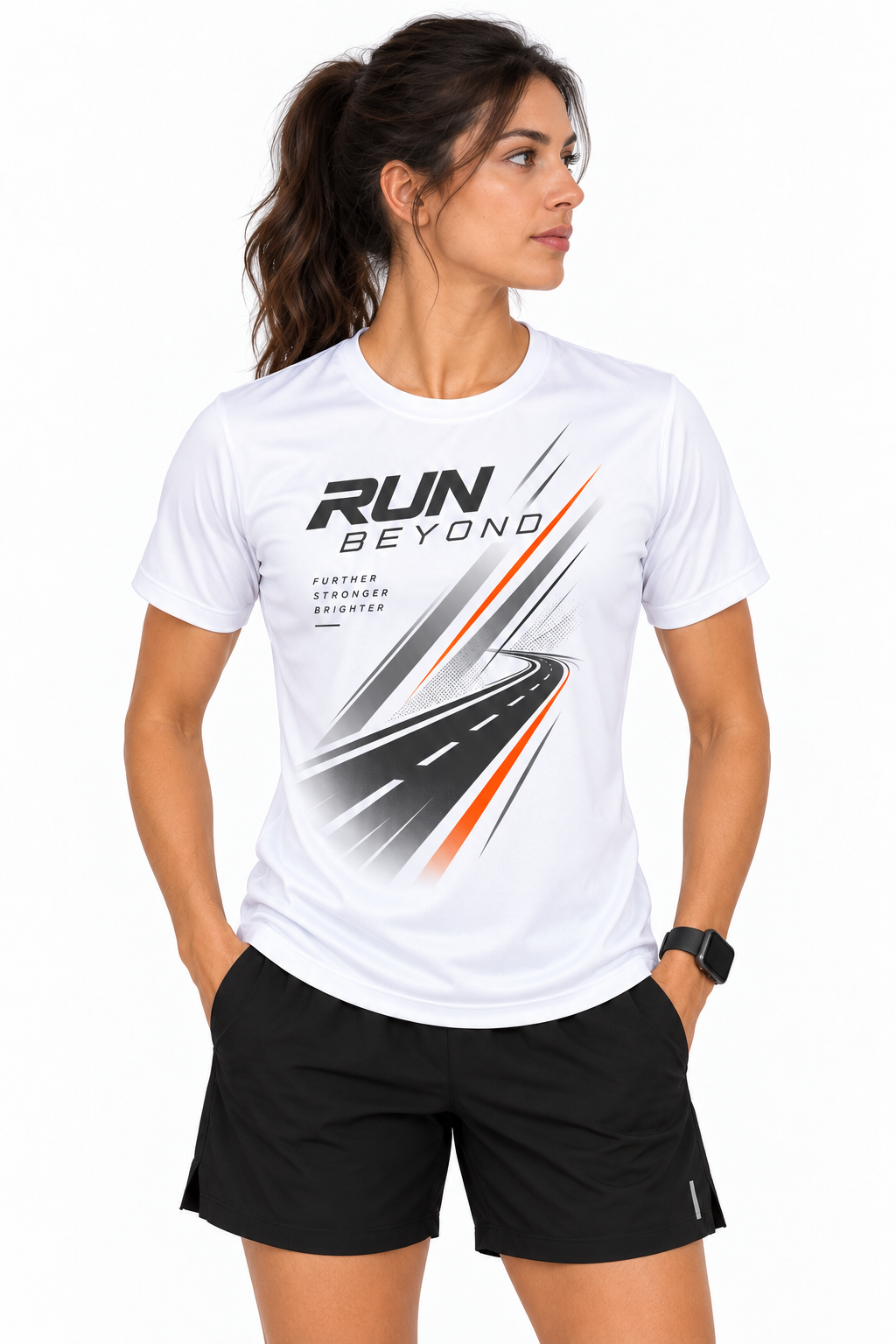 Run Beyond: Dry-fit Running T-Shirt