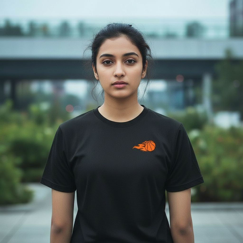 Fire Basketball Unisex Dryfit T-Shirt