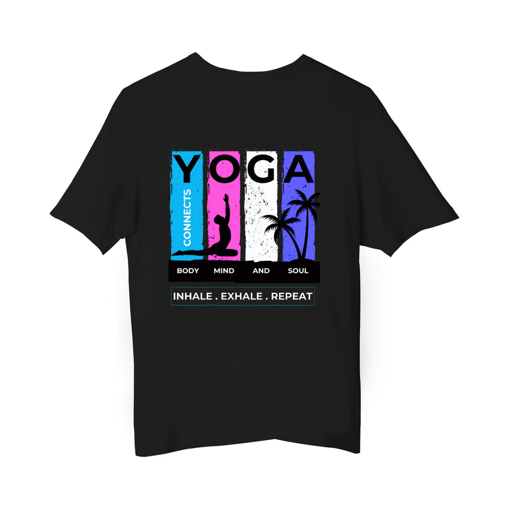Inhale Exhale: Oversized Yoga T-Shirt
